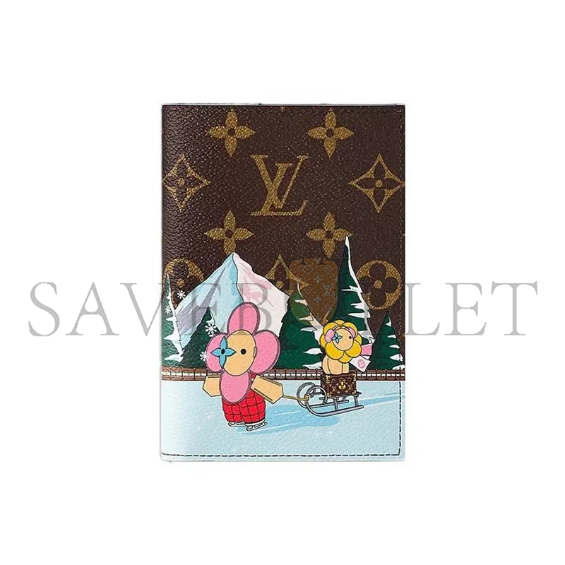 LOUIS VUITTON MONOGRAM COATED CANVAS PASSPORT M82621 (14*10.5cm)